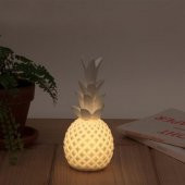 Gozimy Ananas Şeklinde Desenli Büyük Boy Pilli Masa ve Gece Lambası - 3