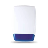 EDS AS260M Yürüyen LED göstergeli Harici Siren Mavi Şarjlı 6V/280mAH NiCd Pil - 1