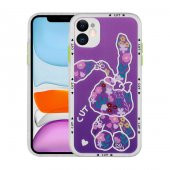 Apple iPhone 11 Kılıf Kamera Korumalı Desenli Sert Zore Hess Kapak - 2