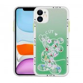 Apple iPhone 11 Kılıf Kamera Korumalı Desenli Sert Zore Hess Kapak - 4