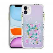 Apple iPhone 11 Kılıf Kamera Korumalı Desenli Sert Zore Hess Kapak - 6