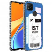 Xiaomi Redmi 9C Kılıf Airbag Kenarlı Renkli Desenli Silikon Zore Elegans Kapak - 5