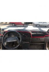 TORPİDO HALISI KORUYUCU ÖRTÜ 3D SİYAH KIRMIZI Lada Samara Enjeksiyonlu 48 - 1