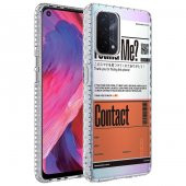 Oppo A74 4G Kılıf Airbag Kenarlı Renkli Desenli Silikon Zore Elegans Kapak thumbnail 7