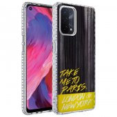 Oppo A74 4G Kılıf Airbag Kenarlı Renkli Desenli Silikon Zore Elegans Kapak thumbnail 8