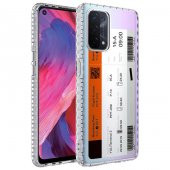 Oppo A74 4G Kılıf Airbag Kenarlı Renkli Desenli Silikon Zore Elegans Kapak thumbnail 10