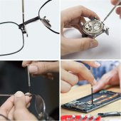 Gozimy 6 Parça Mini Saatçi ve Telefoncu Onarım Tornavida Seti - 4