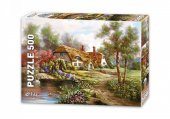 Star Oyun Havuzlu Bahçe 500 Parça Puzzle - 1