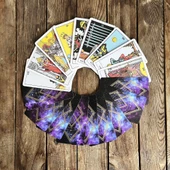 Star Tarot Fal Kartı Oyun Kağıdı 78 Kart - 3