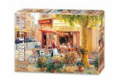 Star Oyun Köşedeki Cafe Paris 1000 Parça Puzzle - 1