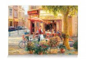 Star Oyun Köşedeki Cafe Paris 1000 Parça Puzzle - 2