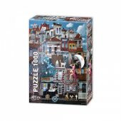 Star Oyun Şehir Halleri 1000 Parça Puzzle - 1