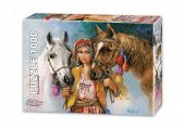 Star Oyun Köylü Kızı 1000 Parça Puzzle - 1