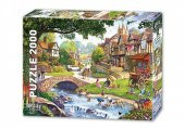 Star Oyun Dere Köyünde Yaz 2000 Parça Puzzle - 1