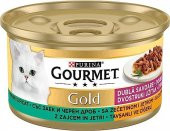 Gourmet Gold Çifte Lezzet Ciğerli Ve Tavşanlı Kedi Yaş Maması 85 Gr 12 Li - 2