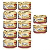 Gourmet Gold Parça Etli Tavuklu Ciğerli Kedi Yaş Maması 85 Gr 12 Li - 3