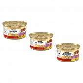 Gourmet Gold Çifte Lezzet Sığır Etli Ve Tavuklu Kedi Yaş Maması 85 Gr 12 Li - 5