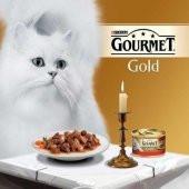 Gourmet Gold Parça Etli Tavuklu Ciğerli Kedi Yaş Maması 85 Gr 12 Li - 4