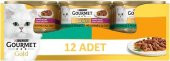 Gourmet Gold Çifte Lezzet Ciğerli Ve Tavşanlı Kedi Yaş Maması 85 Gr 12 Li - 4