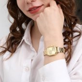 Melian Gold Kadran Gold Kordon Kadın Kol Saati - 9