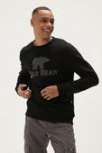 Bad Bear Logo Crewneck Nıght 22.02.12.007-C01 - 3