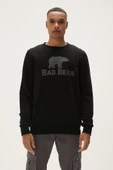 Bad Bear Logo Crewneck Nıght 22.02.12.007-C01 - 1