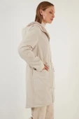 ONLY Bayan Kapüşonlu Çift Taraflı Mont 15208727 thumbnail 2