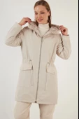ONLY Bayan Kapüşonlu Çift Taraflı Mont 15208727 thumbnail 1