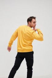 Bad Bear Crewneck Erkek Sweatshirt 20.02.12.011mustard 20.02.12.011-C25 - 2