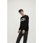 Bad Bear Fancy Crewneck Nıght Sweatshırt BADBEARFANCYCREWNECKNIGHT - 1