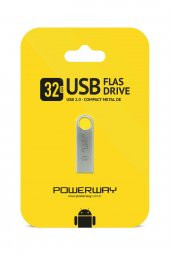 Powerway 32 GB Metal Usb Flash Bellek - 1