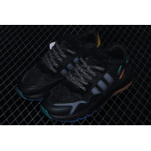 Adidas Nite Jogger Erkek Spor Ayakkabı Siyah Fosfor - 4