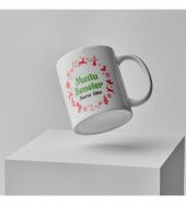 Kişiye Özel Yeniyıl 2023 Baskılı Porselen Beyaz Kupa Bardak HK2367 thumbnail 6