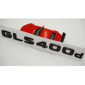 GLS 400d Bagaj Parlak Siyah ABS 3M 3D Yazı Logo - 4