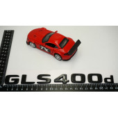 GLS 400d Bagaj Parlak Siyah ABS 3M 3D Yazı Logo - 5