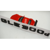 GLE 300d Bagaj Parlak Siyah ABS 3M 3D Yazı Logo - 4