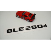 GLE 250d Bagaj Parlak Siyah ABS 3M 3D Yazı Logo - 2