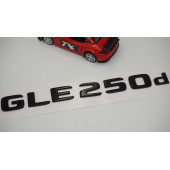 GLE 250d Bagaj Parlak Siyah ABS 3M 3D Yazı Logo - 3