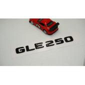GLE 250 Bagaj Parlak Siyah ABS 3M 3D Yazı Logo - 2