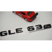 GLE 63S Bagaj Parlak Siyah ABS 3M 3D Yazı Logo thumbnail 3