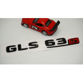 GLS 63S Bagaj Parlak Siyah ABS 3M 3D Yazı Logo - 2