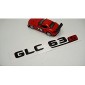 GLC 63S Bagaj Parlak Siyah ABS 3M 3D Yazı Logo - 2