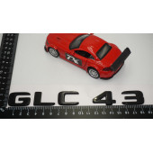 GLC 43 Bagaj Parlak Siyah ABS 3M 3D Yazı Logo - 5