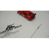 Bmw AC Schnitzer Logo Krom Metal Çift Yön Halat Anahtarlık thumbnail 1