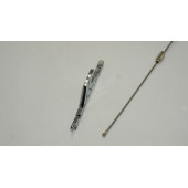 Bmw AC Schnitzer Logo Krom Metal Çift Yön Halat Anahtarlık thumbnail 3