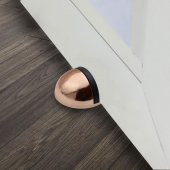 Yarımay Kapı Stoperi Tamponu Yapışkanlı Metal Bakır (5 ADET) - 6