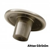 Düğme Çekmece Dolap Kapak Kulpu Kulbu İnox Metal Kulp - 6