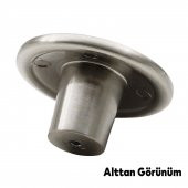 Düğme Çekmece Dolap Kapak Kulpu Kulbu Parlak Krom Metal Kulp thumbnail 6