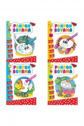 Ema Yayınları - Ponpon Boyama (4 Kitap Set) - 1