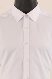 Uzun Kol Slim Fit Desenli Gömlek - 8